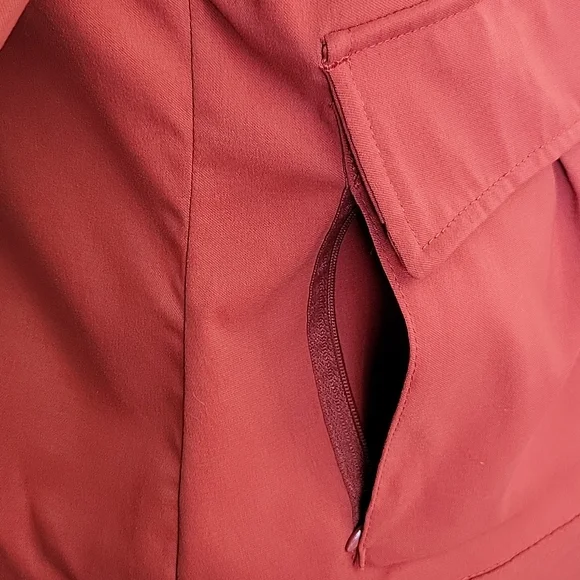 Prana Lightweight Hooded Jacket Terra Cotta Size Large - Picture 8 of 12